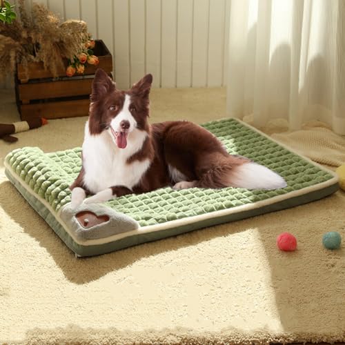 LINGXIYA Orthopädisches Hundebett, Hundekissen, Hundekorb, Abnehmbar und Waschbar, Hundekorb mit rutschfeste Unterseite, Hundematratze für Große, Mittelgroße und Kleine Hunde LINGXIYA Orthopädisches Hundebett, Hundekissen, Hundekorb, Abnehmbar und Waschbar, Hundekorb mit rutschfeste Unterseite, Hundematratze für Große, Mittelgroße und Kleine Hunde von LINGXIYA
