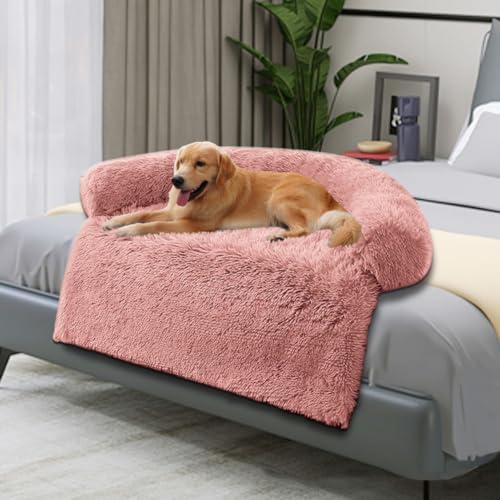 LINGXIYA Plüsch Hundematte, Atmungsaktive Katzenbett, Haustierbett mit Schaumstoff-Nackenrolle, Rutschfester Unterseite, Beruhigende Hundebettmatte für Große, Mittelgroße und Kleine Hunde, Rosa LINGXIYA Plüsch Hundematte, Atmungsaktive Katzenbett, Haustierbett mit Schaumstoff-Nackenrolle, Rutschfester Unterseite, Beruhigende Hundebettmatte für Große, Mittelgroße und Kleine Hunde, Rosa von LINGXIYA