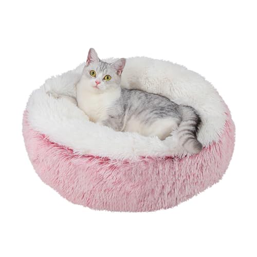 LINGXIYA Ultra Weicher Plüsch Katzenkorb, Anti-Angst Katzenkissen, Hundematte mit Anti-Rutsch-Boden, Haustierkorb für Kleine und Mittlere Hunde, Kätzchen, Kaninchen und Andere Kleintiere LINGXIYA Ultra Weicher Plüsch Katzenkorb, Anti-Angst Katzenkissen, Hundematte mit Anti-Rutsch-Boden, Haustierkorb für Kleine und Mittlere Hunde, Kätzchen, Kaninchen und Andere Kleintiere von LINGXIYA