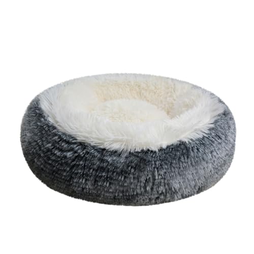 LINGXIYA Warme Bequeme Hundehütte, Katzenkissen Flauschig, Katzenbett Donut, Haustierbett mit rutschfeste Unterseite, Haustierkorb für Kleine, Mittelgroße Hunde, Hundekorb Waschbar LINGXIYA Warme Bequeme Hundehütte, Katzenkissen Flauschig, Katzenbett Donut, Haustierbett mit rutschfeste Unterseite, Haustierkorb für Kleine, Mittelgroße Hunde, Hundekorb Waschbar von LINGXIYA