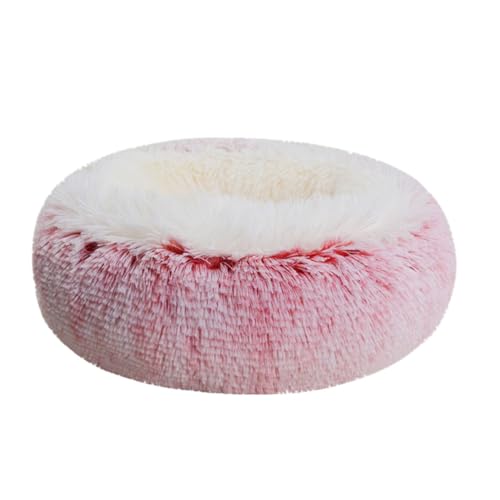 LINGXIYA Warme Bequeme Hundehütte, Katzenkissen Flauschig, Katzenbett Donut, Haustierbett mit rutschfeste Unterseite, Haustierkorb für Kleine, Mittelgroße Hunde, Hundekorb Waschbar LINGXIYA Warme Bequeme Hundehütte, Katzenkissen Flauschig, Katzenbett Donut, Haustierbett mit rutschfeste Unterseite, Haustierkorb für Kleine, Mittelgroße Hunde, Hundekorb Waschbar von LINGXIYA