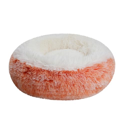 LINGXIYA Warme Bequeme Hundehütte, Katzenkissen Flauschig, Katzenbett Donut, Haustierbett mit rutschfeste Unterseite, Haustierkorb für Kleine, Mittelgroße Hunde, Hundekorb Waschbar LINGXIYA Warme Bequeme Hundehütte, Katzenkissen Flauschig, Katzenbett Donut, Haustierbett mit rutschfeste Unterseite, Haustierkorb für Kleine, Mittelgroße Hunde, Hundekorb Waschbar von LINGXIYA