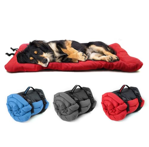 LINGXIYA wasserdichte Hundematte, Faltbar Reisedecke für Hunde, Tragbare Hundebett, Hundematte mit rutschfeste Unterseite, Geeignet für Outdoor-Reisen und Camping, Hundekiste, Sofa, Boden von LINGXIYA