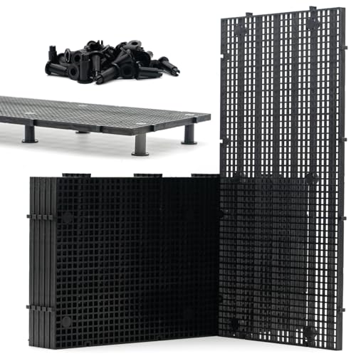 LINLAN 6Pcs Hochdichte Aquarium-Gitterplatte mit 36 Halterungen, Aquarien-Trennwand & Gitterplatte für DIY-Filterung, Bodenschutz im Aquascaping LINLAN 6Pcs Hochdichte Aquarium-Gitterplatte mit 36 Halterungen, Aquarien-Trennwand & Gitterplatte für DIY-Filterung, Bodenschutz im Aquascaping von LINLAN