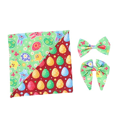 LIOOBO 1 Satz Fliege Welpen-Bandana-Taschentücher Kätzchen-Bandana-Schal klein Bausatz Zubehör für Haustierkostüme zu Ostern Pet-Bogen-Knoten Baumwolle Polyester LIOOBO 1 Satz Fliege Welpen-Bandana-Taschentücher Kätzchen-Bandana-Schal klein Bausatz Zubehör für Haustierkostüme zu Ostern Pet-Bogen-Knoten Baumwolle Polyester von LIOOBO
