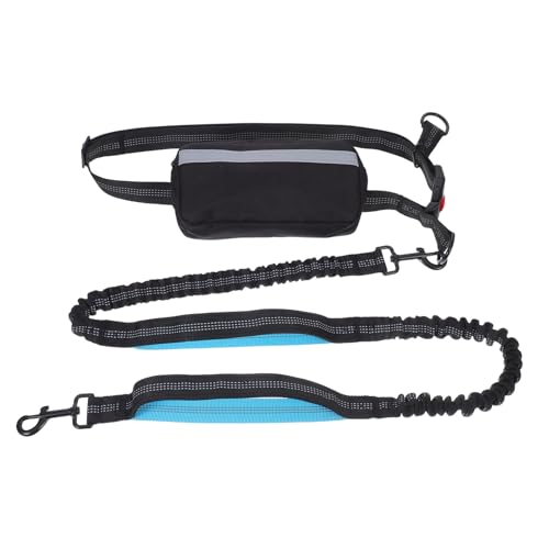LIOOBO 1 Satz Reflektierende Elastische Laufleine für Hunde Multifunktionaler Laufgurt mit Integrierter Tasche für Freihändiges Spazierengehen Joggen und Wandern LIOOBO 1 Satz Reflektierende Elastische Laufleine für Hunde Multifunktionaler Laufgurt mit Integrierter Tasche für Freihändiges Spazierengehen Joggen und Wandern von LIOOBO