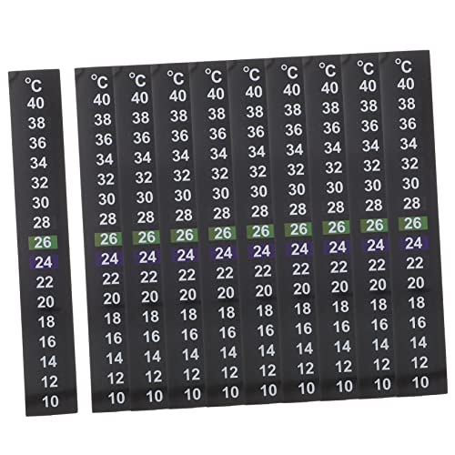 LIOOBO 1 Satz Temperaturaufkleber Runde, Klare Kapsel Pinzette Für Briefmarken Digitalthermometer Thermometer Thermometeraufkleber Für Aquarium Aufkleber Thermometer Papier 10st LIOOBO 1 Satz Temperaturaufkleber Runde, Klare Kapsel Pinzette Für Briefmarken Digitalthermometer Thermometer Thermometeraufkleber Für Aquarium Aufkleber Thermometer Papier 10st von LIOOBO