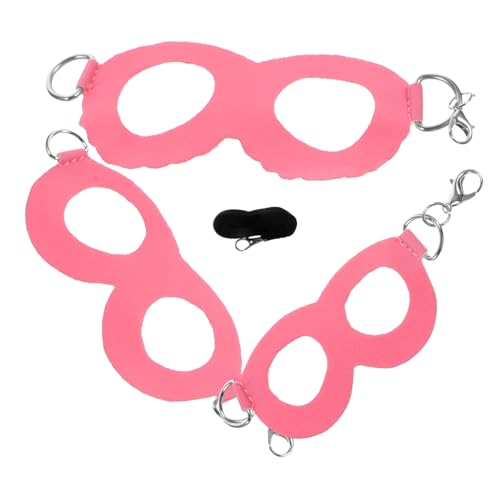 LIOOBO 1 Satz Verstellbares Eidechsen Haustiergeschirr für Kleine Reptilien Bequeme und Strapazierfähige Leine mit Sling Design für Outdoor Aktivitäten und Training von LIOOBO