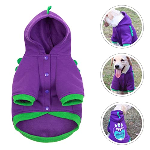 LIOOBO 1 Stück Halloween-haustierkleidung Hundekostüme Kostüme Für Hunde Lustig Halloween -haustierkostüme Züchten Halloween-kostüm Für Hunde Outfits Welpe Gruselig Polyester Violett LIOOBO 1 Stück Halloween-haustierkleidung Hundekostüme Kostüme Für Hunde Lustig Halloween -haustierkostüme Züchten Halloween-kostüm Für Hunde Outfits Welpe Gruselig Polyester Violett von LIOOBO