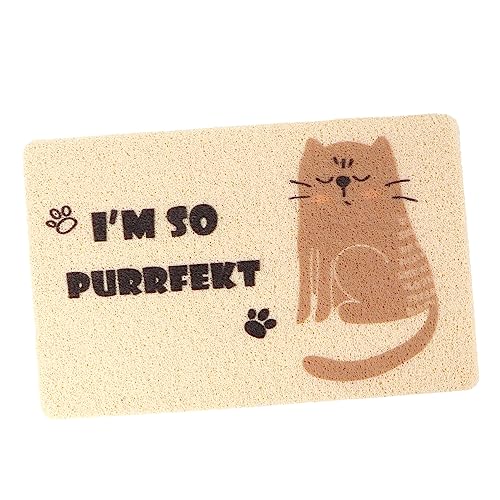LIOOBO 1 Stück Haustier Katzentoilette Unterlage Katzenstreu Matte Süß Plüsch Groß Wurf Drinnen Hundekissen Saugfähig Katzenhund Müllmatte PVC Chocolate LIOOBO 1 Stück Haustier Katzentoilette Unterlage Katzenstreu Matte Süß Plüsch Groß Wurf Drinnen Hundekissen Saugfähig Katzenhund Müllmatte PVC Chocolate von LIOOBO