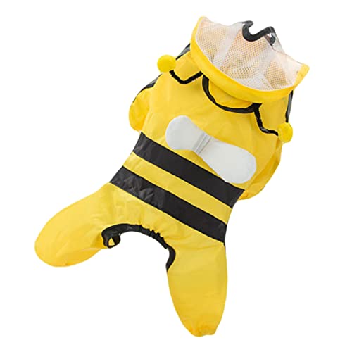 LIOOBO 1 Stück Hund Regenmantel Hundemantel Hunderegenjacke großer Hunderegenmantel mit Kapuze Kapuzenjacke Welpe wimperntusche Regenjacke Hund Regenbekleidung für Haustiere Stoff Gelb LIOOBO 1 Stück Hund Regenmantel Hundemantel Hunderegenjacke großer Hunderegenmantel mit Kapuze Kapuzenjacke Welpe wimperntusche Regenjacke Hund Regenbekleidung für Haustiere Stoff Gelb von LIOOBO