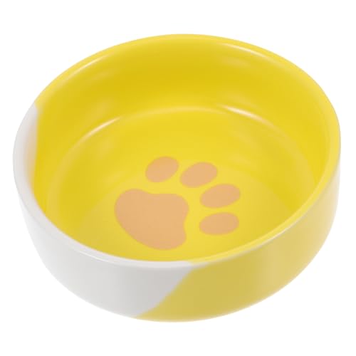 LIOOBO 1 Stück Katzenfutterschüssel mit Rutschfester Unterseite aus Hochwertigem Keramikmaterial für Katzen und Kleine Hunde LIOOBO 1 Stück Katzenfutterschüssel mit Rutschfester Unterseite aus Hochwertigem Keramikmaterial für Katzen und Kleine Hunde von LIOOBO