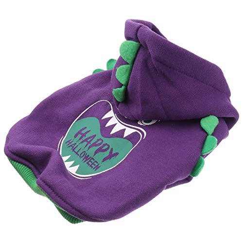 LIOOBO 1 Stück Kleidung Für Haustiere Hundekostüme Chihuahua-Halloween-kostüme Für Hunde Lustig Kostüm Haustier Plüsch Mäntel Hundekleid Hunde-Outfit Klein Kostüm Hund Violett Polyester LIOOBO 1 Stück Kleidung Für Haustiere Hundekostüme Chihuahua-Halloween-kostüme Für Hunde Lustig Kostüm Haustier Plüsch Mäntel Hundekleid Hunde-Outfit Klein Kostüm Hund Violett Polyester von LIOOBO