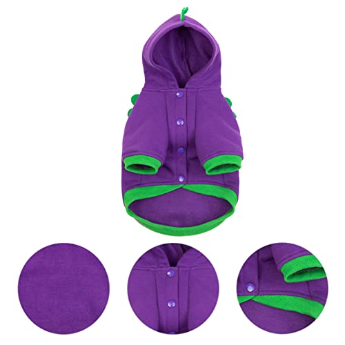 LIOOBO 1 Stück Lustige Hundekleidung Hundeanzug Chihuahua-Halloween-kostüme Haustiere Hundekostüme Halloween Halloween-kostüme Für Hunde Klein Hundehöfen Halloween-Hund Polyester Violett LIOOBO 1 Stück Lustige Hundekleidung Hundeanzug Chihuahua-Halloween-kostüme Haustiere Hundekostüme Halloween Halloween-kostüme Für Hunde Klein Hundehöfen Halloween-Hund Polyester Violett von LIOOBO