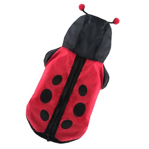 LIOOBO 1 Stück Marienkäfer Hundemantel Aus Baumwolle Groß Schicke Chihuahua Kleidung Geburtstags Marienkäfer Kleid Zubehör Haustier Kleidung Halloween Haustierkostüme Cosplay LIOOBO 1 Stück Marienkäfer Hundemantel Aus Baumwolle Groß Schicke Chihuahua Kleidung Geburtstags Marienkäfer Kleid Zubehör Haustier Kleidung Halloween Haustierkostüme Cosplay von LIOOBO