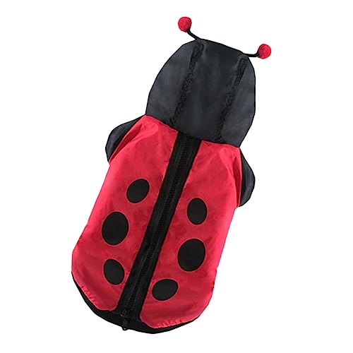 LIOOBO 1 Stück Marienkäfer Hundemantel Aus Baumwolle Pelziges Marienkäfer Haustierkostüm Süße Cosplay Haustierkleidung Welpenkostüm Hundeinsektenkostüm Unisex Tierkatze Hochzeit LIOOBO 1 Stück Marienkäfer Hundemantel Aus Baumwolle Pelziges Marienkäfer Haustierkostüm Süße Cosplay Haustierkleidung Welpenkostüm Hundeinsektenkostüm Unisex Tierkatze Hochzeit von LIOOBO