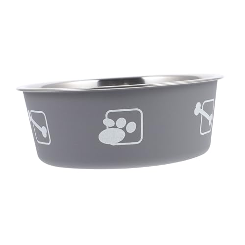 LIOOBO 1 Stück Pet Bowl mit Druck Rutschfester Futternapf für Katzen und Hunde Einfache Langlebig und für Futter und Wasser LIOOBO 1 Stück Pet Bowl mit Druck Rutschfester Futternapf für Katzen und Hunde Einfache Langlebig und für Futter und Wasser von LIOOBO