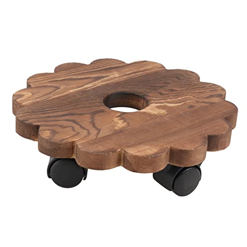 LIOOBO 1 Stück Pflanzschale Aus Massivholz Pflanztopf Mit Runden Rädern Pflanzen Drinnen Anlage Palette Fahrbarer Topfständer Blumentopf Mit Rädern Stand Steht Rollen Hölzern Hellbraun LIOOBO 1 Stück Pflanzschale Aus Massivholz Pflanztopf Mit Runden Rädern Pflanzen Drinnen Anlage Palette Fahrbarer Topfständer Blumentopf Mit Rädern Stand Steht Rollen Hölzern Hellbraun von LIOOBO