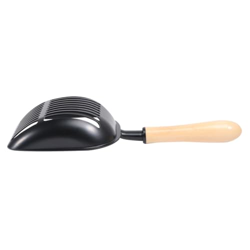 LIOOBO 1 Stück Schaufel für Katzenstreu für Kätzchen Katzenstreu Scoop integrierte Schaufel Katzenstreu Abs Haustier kleine Wurfschaufel Metallstreu Scoop Black LIOOBO 1 Stück Schaufel für Katzenstreu für Kätzchen Katzenstreu Scoop integrierte Schaufel Katzenstreu Abs Haustier kleine Wurfschaufel Metallstreu Scoop Black von LIOOBO