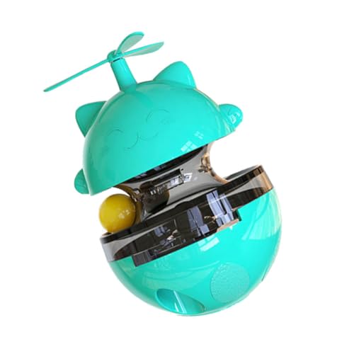 LIOOBO 1 Stück Tumbler Katzenspielzeug Kätzchenspielzeug Für Wohnungskatzen Geburtstag Katzenball Drinnen Katzenspielzeug Mit Selbstrollendem Ball Katzen-Puzzle-Feeder Blue Abs LIOOBO 1 Stück Tumbler Katzenspielzeug Kätzchenspielzeug Für Wohnungskatzen Geburtstag Katzenball Drinnen Katzenspielzeug Mit Selbstrollendem Ball Katzen-Puzzle-Feeder Blue Abs von LIOOBO