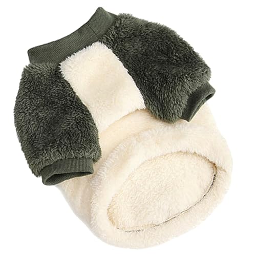 LIOOBO 1 Stück Warme Hundekleidung Haustiermantel Für Kaltes Wetter Hundekostüm Farbiger Hundepyjama Für Kleine Hunde Welpenkleidung Haustiermantel Hundepullover Für Kleine LIOOBO 1 Stück Warme Hundekleidung Haustiermantel Für Kaltes Wetter Hundekostüm Farbiger Hundepyjama Für Kleine Hunde Welpenkleidung Haustiermantel Hundepullover Für Kleine von LIOOBO