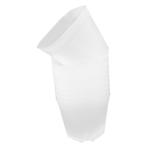 LIOOBO 10 Stück Kindergartentopf Sämling Topf mit Ablauf Anzuchttöpfe nach Hause Gärtnerei Topf Töpfe für Pflanzen Pflanzgefäße für Baumschulen Plastik Transparent LIOOBO 10 Stück Kindergartentopf Sämling Topf mit Ablauf Anzuchttöpfe nach Hause Gärtnerei Topf Töpfe für Pflanzen Pflanzgefäße für Baumschulen Plastik Transparent von LIOOBO
