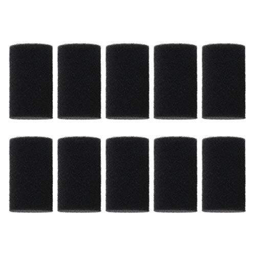 10 Stück Aquarium Vorfilter-Schwammkartuschen - Hochwertiger Filterschaum für Fischteich & Aquarium (8x4,5x1,5cm) von LIOOBO