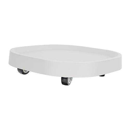 LIOOBO 1Stück Blumentopfablage mit Universalrädern Mobiles Verstecktes Tablett für Pflanzentöpfe für Innenräume Wasserabweisend Reinigen Cremefarben LIOOBO 1Stück Blumentopfablage mit Universalrädern Mobiles Verstecktes Tablett für Pflanzentöpfe für Innenräume Wasserabweisend Reinigen Cremefarben von LIOOBO
