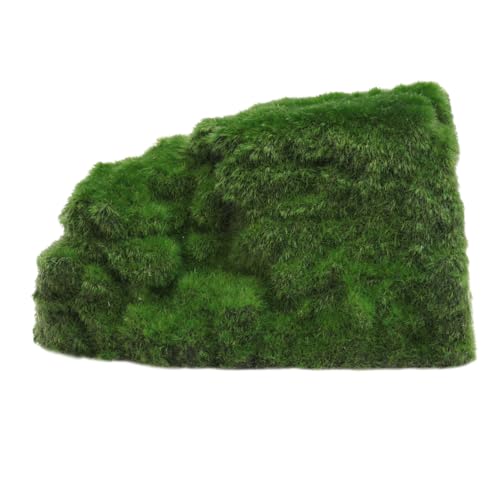 LIOOBO 1Stück Reptilbox für Schildkröten Künstliche Moos Höhle Aquarium Dekoration Langlebig und für Terrarien und Wasserlebensräume Exquisites Design und Sichere von LIOOBO