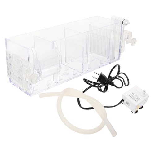 LIOOBO 1satz Multifunktionale Aquarium Box Mit Filter Und Wasserpumpe Wandmontage Transparent Für Fischbecken Und Bürodekoration von LIOOBO