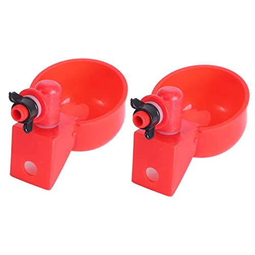 LIOOBO 2 Stück Automatischer Teiliges Geflügel Wassertränke Robuster Bruchsicherer Tränkehalter für Hühner Enten Tauben Einfache Installation Umweltfreundliches Material für LIOOBO 2 Stück Automatischer Teiliges Geflügel Wassertränke Robuster Bruchsicherer Tränkehalter für Hühner Enten Tauben Einfache Installation Umweltfreundliches Material für von LIOOBO