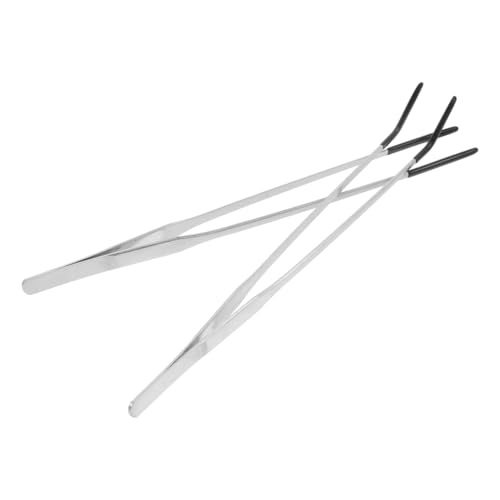 LIOOBO 2 Stück Gerade und Gebogene Futterzangen für Aquarien und Terrarien Pet Feeding Tools für Gecko und Bartagame LIOOBO 2 Stück Gerade und Gebogene Futterzangen für Aquarien und Terrarien Pet Feeding Tools für Gecko und Bartagame von LIOOBO