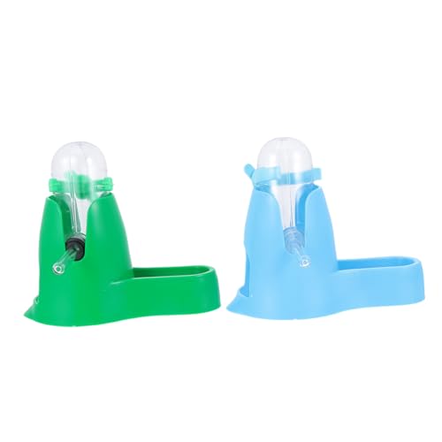 LIOOBO 2 Stück Hamster Wasserspender Automatischer Futterspender Hellgrün Auslaufsicher für Kleintiere Langlebig und Sicher Tierkäfig Zubehör für Hamster und Andere LIOOBO 2 Stück Hamster Wasserspender Automatischer Futterspender Hellgrün Auslaufsicher für Kleintiere Langlebig und Sicher Tierkäfig Zubehör für Hamster und Andere von LIOOBO