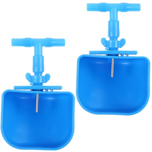 LIOOBO 2 Stück Kaninchen-Wasserbrunnen Wellensittich-Futterspender Deckel Desktop-Wasserspender Hasen zubehör hasenzubehör Hasenzucht-Wassernapf Futterautomat für Haustiere Plastik Blue LIOOBO 2 Stück Kaninchen-Wasserbrunnen Wellensittich-Futterspender Deckel Desktop-Wasserspender Hasen zubehör hasenzubehör Hasenzucht-Wassernapf Futterautomat für Haustiere Plastik Blue von LIOOBO
