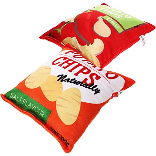 LIOOBO 2 Stück Kartoffelchips Förmiges Kauspielzeug für Hunde Langlebiges mit Geräuschfunktion für Welpen und Haustiere für Interaktive und Stressabbau LIOOBO 2 Stück Kartoffelchips Förmiges Kauspielzeug für Hunde Langlebiges mit Geräuschfunktion für Welpen und Haustiere für Interaktive und Stressabbau von LIOOBO