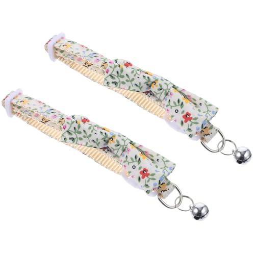 LIOOBO 2 Stück Katzenhalsband Hoch Bogen Led Körperpflege Kragen Glocke Mit Haustier Katze Dekoratives Kätzchenhalsband Für Katzenzubehör Polyester-Nylon LIOOBO 2 Stück Katzenhalsband Hoch Bogen Led Körperpflege Kragen Glocke Mit Haustier Katze Dekoratives Kätzchenhalsband Für Katzenzubehör Polyester-Nylon von LIOOBO