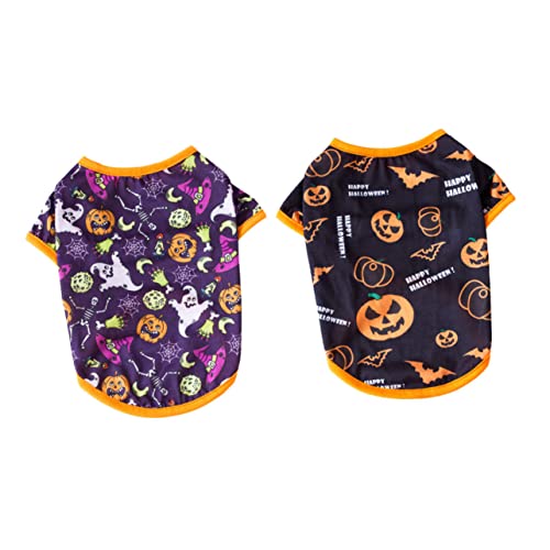 LIOOBO 2 Stück Kleidung für Haustiere Outfits Hochzeit Halloween-Hundekostüme weihnachtsdeko Haustierkostüme für Halloween Halloween-Kostüm für Hunde Baumwolle LIOOBO 2 Stück Kleidung für Haustiere Outfits Hochzeit Halloween-Hundekostüme weihnachtsdeko Haustierkostüme für Halloween Halloween-Kostüm für Hunde Baumwolle von LIOOBO