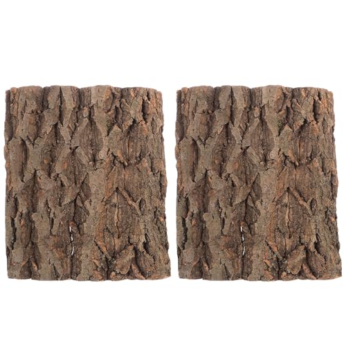 LIOOBO 2 Stück Korkrinde Rückwand für Reptilien Kletterwand für Geckos Schildkröten und Bartagamen Dekoration für Aquarien und Terrarien LIOOBO 2 Stück Korkrinde Rückwand für Reptilien Kletterwand für Geckos Schildkröten und Bartagamen Dekoration für Aquarien und Terrarien von LIOOBO