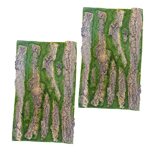 LIOOBO 2 Stück Rinde Hintergrunddekoration groß bärtige Drache-Panzerdekoration künstlich Turtle Panzerzubehör Gecko Landschaftsbauplatte Hintergrundtafel Emulation Rindenbrett Seidentuch LIOOBO 2 Stück Rinde Hintergrunddekoration groß bärtige Drache-Panzerdekoration künstlich Turtle Panzerzubehör Gecko Landschaftsbauplatte Hintergrundtafel Emulation Rindenbrett Seidentuch von LIOOBO