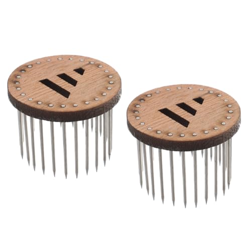 LIOOBO 2 Stücke Box Bee Nadel Käfig Bienenzucht Ausrüstung Catcher Ausrüstung Bee Käfig Bienenzucht Käfig Werkzeuge Bee Isolation Käfig Khaki Holz von LIOOBO