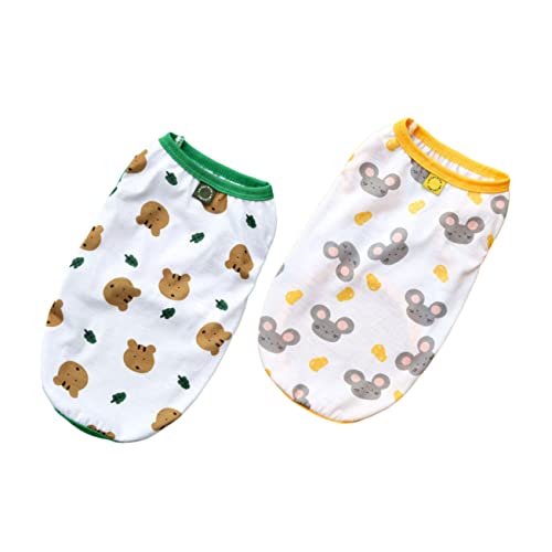 LIOOBO 2 Teilige Kleidung Für Haustiere Chihuahua Haustierkleidung Hundemantel Westen Hundehemd Kühlweste Für Hunde Sommer Welpenhemd Anzug Sommer Haustier Tierweste LIOOBO 2 Teilige Kleidung Für Haustiere Chihuahua Haustierkleidung Hundemantel Westen Hundehemd Kühlweste Für Hunde Sommer Welpenhemd Anzug Sommer Haustier Tierweste von LIOOBO