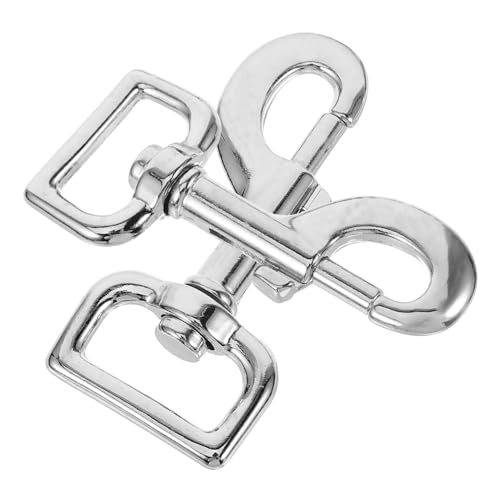 LIOOBO 2Stücke Karabinerhaken für Haustierleinen Drehbare Clips für Sicheres Befestigen Metall für Hundeleinen und Sportgeräte zu Bedienen und Vielseitig LIOOBO 2Stücke Karabinerhaken für Haustierleinen Drehbare Clips für Sicheres Befestigen Metall für Hundeleinen und Sportgeräte zu Bedienen und Vielseitig von LIOOBO