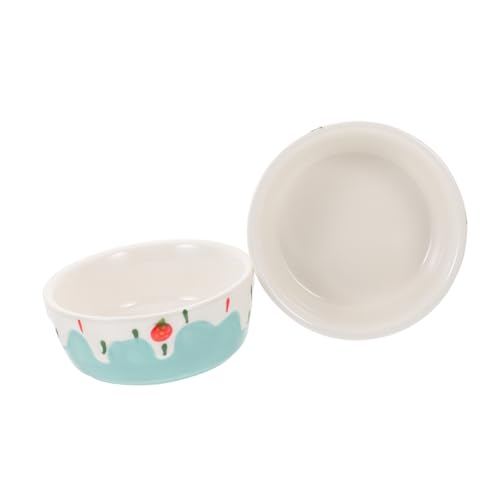 LIOOBO 2Stücke Keramik Futternapf für Hamster und Kaninchen und rutschfest für Kleine Tiere Wie Meerschweinchen und Igel Sicheres Futter und Wassernapf LIOOBO 2Stücke Keramik Futternapf für Hamster und Kaninchen und rutschfest für Kleine Tiere Wie Meerschweinchen und Igel Sicheres Futter und Wassernapf von LIOOBO