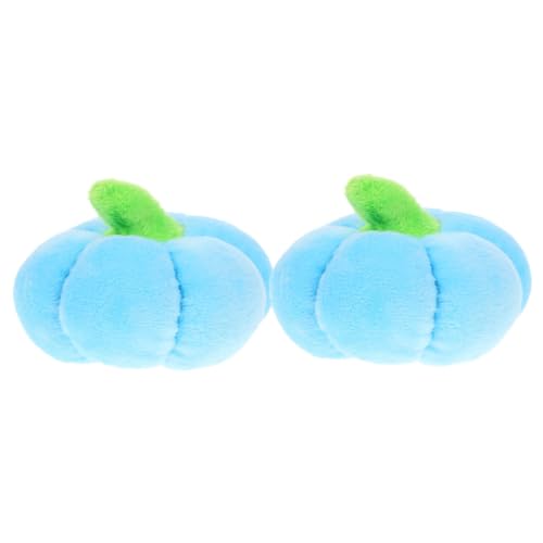 LIOOBO 2stücke Hundespielzeug Kürbisförmiges Kaumaterial Für Mit Geräuschen Und Molar- Spielzeug Für Teething Und Outdoor-Training von LIOOBO