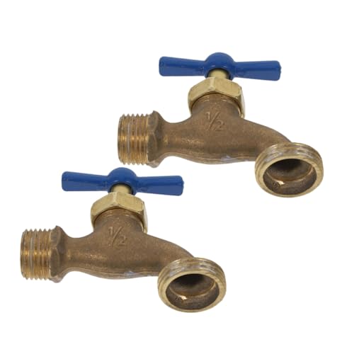 LIOOBO 2stücke Vintage Wasserhahn Aus Messing Für Garten Und Außenbereich Und Für Hochdruckschläuche Und Einfache Installation LIOOBO 2stücke Vintage Wasserhahn Aus Messing Für Garten Und Außenbereich Und Für Hochdruckschläuche Und Einfache Installation von LIOOBO