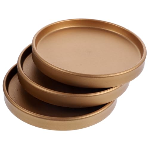 LIOOBO 3 Stück Blumentopf Tablett Topfuntersetzer Blumentöpfe Serviertablett Für Den Innenbereich Rund Zimmerpflanzen Tropftopf Für Terrakotta Drainageschalen Sukkulenten LIOOBO 3 Stück Blumentopf Tablett Topfuntersetzer Blumentöpfe Serviertablett Für Den Innenbereich Rund Zimmerpflanzen Tropftopf Für Terrakotta Drainageschalen Sukkulenten von LIOOBO