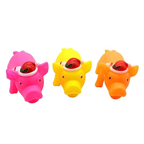 LIOOBO 3 Stück Haustierspielzeug Quietschendes Haustier Kauspielzeug Zähneknirschen Schwein Sound Spielspielzeug Hunde Quetschschwein Welpe Grunzendes Schwein Hundespielzeug LIOOBO 3 Stück Haustierspielzeug Quietschendes Haustier Kauspielzeug Zähneknirschen Schwein Sound Spielspielzeug Hunde Quetschschwein Welpe Grunzendes Schwein Hundespielzeug von LIOOBO