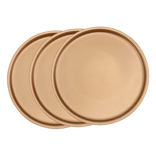 LIOOBO 3 Teiliges Blumentopftablett Sukkulententabletts Goldene Pflanzenuntertasse Pflanzentablett Terrakotta Topfuntertassen Pflanzgefäß Drainagetablett Blumentöpfe Für Draußen LIOOBO 3 Teiliges Blumentopftablett Sukkulententabletts Goldene Pflanzenuntertasse Pflanzentablett Terrakotta Topfuntertassen Pflanzgefäß Drainagetablett Blumentöpfe Für Draußen von LIOOBO