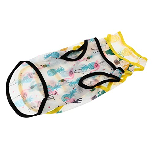LIOOBO 3stücke Teiliges Hundeshirts Für Sommer Atmungsaktive Ärmellose Hundebekleidung Bunten Druckmotiven Für Kleine Und Mittelgroße Haustiere Für Outdoor-aktivitäten LIOOBO 3stücke Teiliges Hundeshirts Für Sommer Atmungsaktive Ärmellose Hundebekleidung Bunten Druckmotiven Für Kleine Und Mittelgroße Haustiere Für Outdoor-aktivitäten von LIOOBO