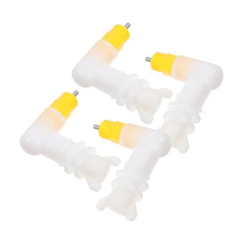 LIOOBO 4 Stück Automatischer Hühnertränke Nippel Wassertrinker für Küken und Kleine Vögel Zuverlässiger Wasserspender für Geflügel und Enten Einfache Installation für Effiziente Nutzung LIOOBO 4 Stück Automatischer Hühnertränke Nippel Wassertrinker für Küken und Kleine Vögel Zuverlässiger Wasserspender für Geflügel und Enten Einfache Installation für Effiziente Nutzung von LIOOBO